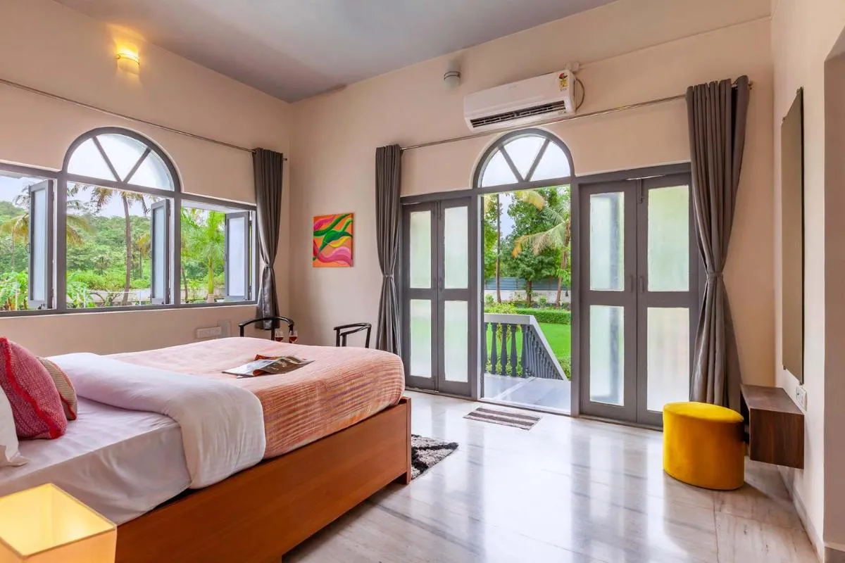 Image 1 of Grey Mosaics by StayVista – Mountain-view villa in Vasai with Pool, Spacious lawn & Terrace