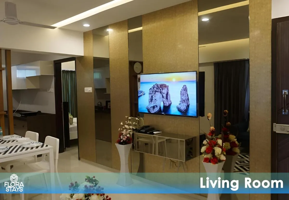Image 4 of 2BR Mumbai theme service apartment for staycation by FLORA STAYS